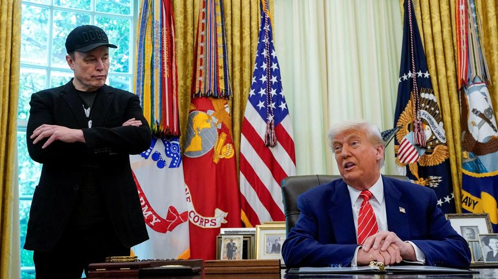 Elon Musk dan Mata Lebam: Momen Pamit dari Kabinet Trump yang Mengundang Tanda Tanya